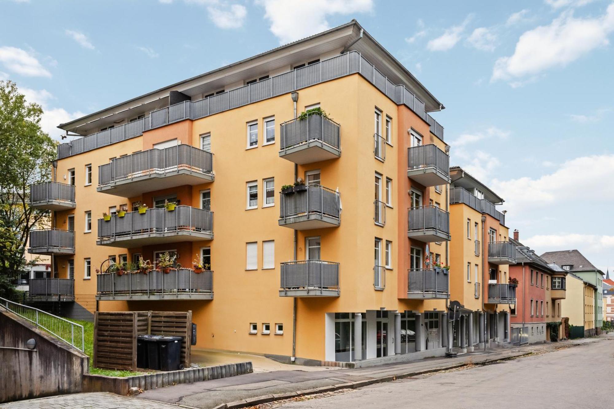 Edler Wohnraum Schwanenteich-Suite Mit Balkon, Kaffeevollautomat, Lift & Parkplatz Zwickau Exterior photo